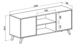 Meuble TV140 WIND -Promos Déco Vestiaire Boutique 602f8daebb1444f9a1acc5c8f19a6635