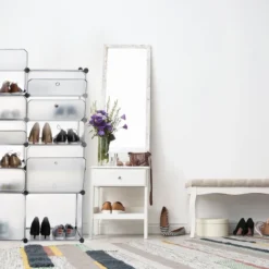 Meuble à Chaussures En Plastique 12 -Promos Déco Vestiaire Boutique 622e4054af3f41a8a5dea3f6c04c0ebb