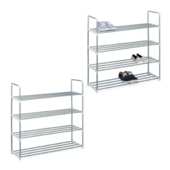 Meuble à Chaussures 4 étages En Lot De 2