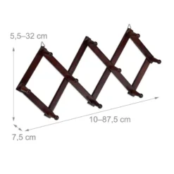Garde-robe Murale En Lot De 4 Marron -Promos Déco Vestiaire Boutique 64614625a3c0490b97e61a33f709d9fc