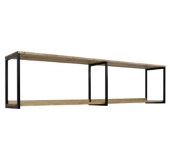 Étagère Murale Double Icub 30X160x47h Cm
