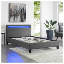 Lit Simple MIRANDO 120x190 Cm 26 Lit Simple MIRANDO 120x190 Cm -Promos Déco Vestiaire Boutique 66e72599552d43ab82876618d097ff71