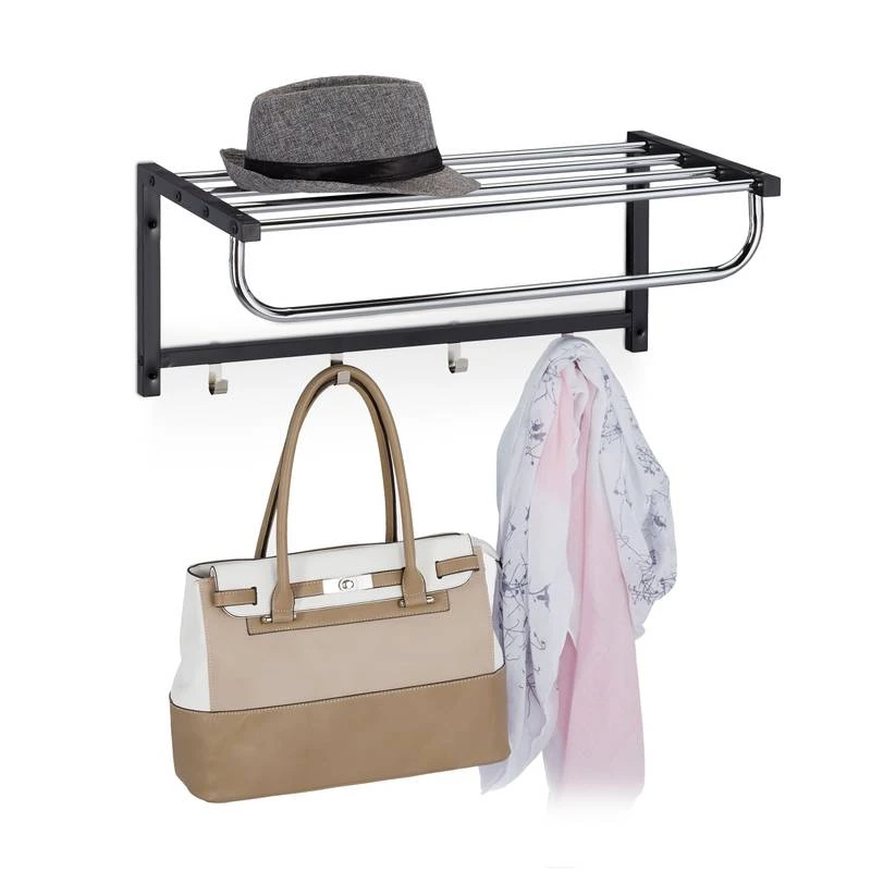 Porte-manteaux Mural Avec Rangement 5 Porte-manteaux Mural Avec Rangement – Image 5