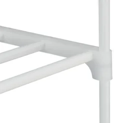 Étagère à Chaussures Métal Blanc -Promos Déco Vestiaire Boutique 67cbd7731fc047d2897072f7013019df