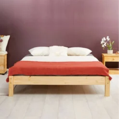 Lit Double TAIFUN 140x190 Cm -Promos Déco Vestiaire Boutique 67fd811c6edd439a8aa06c6697483798