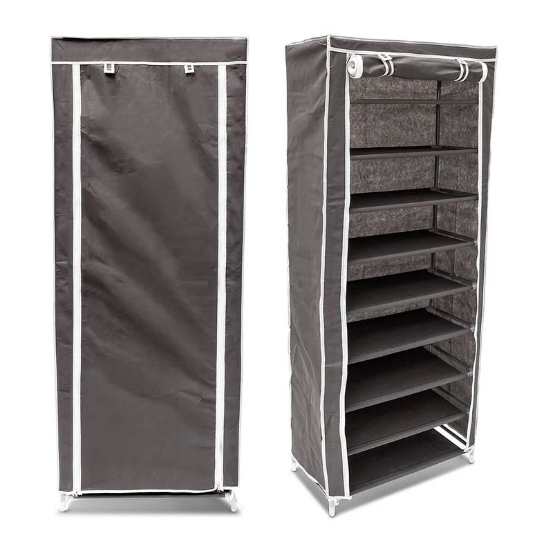 2xArmoire à Chaussures En Tissu Pliante 1 2xArmoire à Chaussures En Tissu Pliante