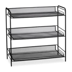 Étagère à Chaussures Avec 3 étages -Promos Déco Vestiaire Boutique 690dd205e6e54649a87937356ef61476