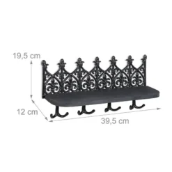 Panneau à Clés Antique Avec étagère -Promos Déco Vestiaire Boutique 6a3f9b2ed7ae4ceab82a53c38a958e1e