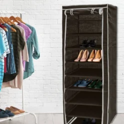 1xArmoire à Chaussures En Tissu Pliante 23 1xArmoire à Chaussures En Tissu Pliante -Promos Déco Vestiaire Boutique 6b623ac5021646e29d73a1b1318f1b83 2