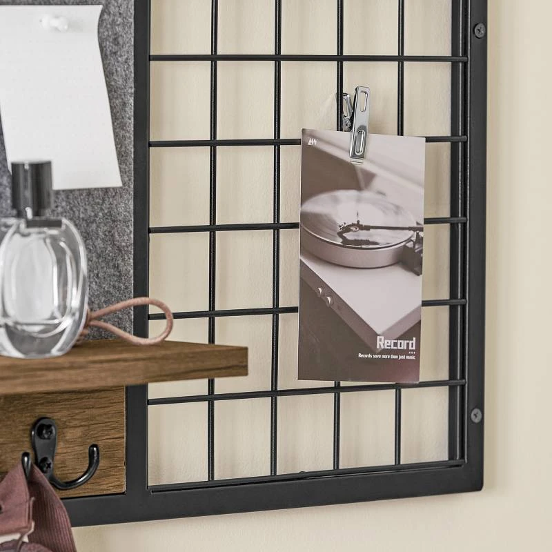 Étagère Murale Avec Tableau Mémo FHK20-N 5 Étagère Murale Avec Tableau Mémo FHK20-N – Image 5