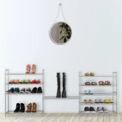 Étagère à Chaussures Empilable 5 Niveaux -Promos Déco Vestiaire Boutique 7159f270a4a64aba8251344bd7e1d708