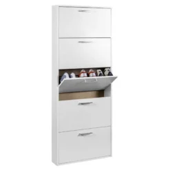 Meuble Chaussures Chêne H.164 Cm - TIDY 19 Meuble Chaussures Chêne H.164 Cm - TIDY -Promos Déco Vestiaire Boutique 727748ae3c334dc5a4db313cc65eb50d