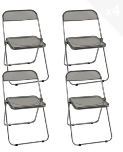 Lot De 4 Chaises Pliables RAMA -Promos Déco Vestiaire Boutique 72a2e5c7073348d0b23eeb8315d0ee8f