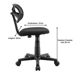 Chaise De Bureau MILAN 39 Chaise De Bureau MILAN -Promos Déco Vestiaire Boutique 73dc9be6ee244473a93784e69225dbd8