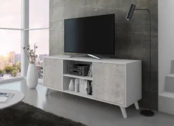 Meuble TV140 WIND -Promos Déco Vestiaire Boutique 74aa00762815420c8faff82941c6bee4