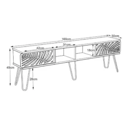 Meuble TV Salangen -Promos Déco Vestiaire Boutique 75353de1072848ae943620f5cf21a6e5