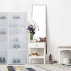 Meuble à Chaussures En Plastique 12 -Promos Déco Vestiaire Boutique 75e59d5325154b6ba4c65442aaea32a8