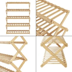 Étagère à Chaussures Pliable Fitzbek -Promos Déco Vestiaire Boutique 7630d01d0f364deea60eb4b6240f2603