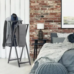 Valet De Chambre Blanc Pliable -Promos Déco Vestiaire Boutique 779c98f57df34e818a0116dcba2496e5