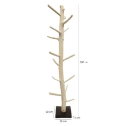 Porte-manteau Arbre Bois De Teck - EOLE -Promos Déco Vestiaire Boutique 790220f226d14ef68a5fe92aecde1864