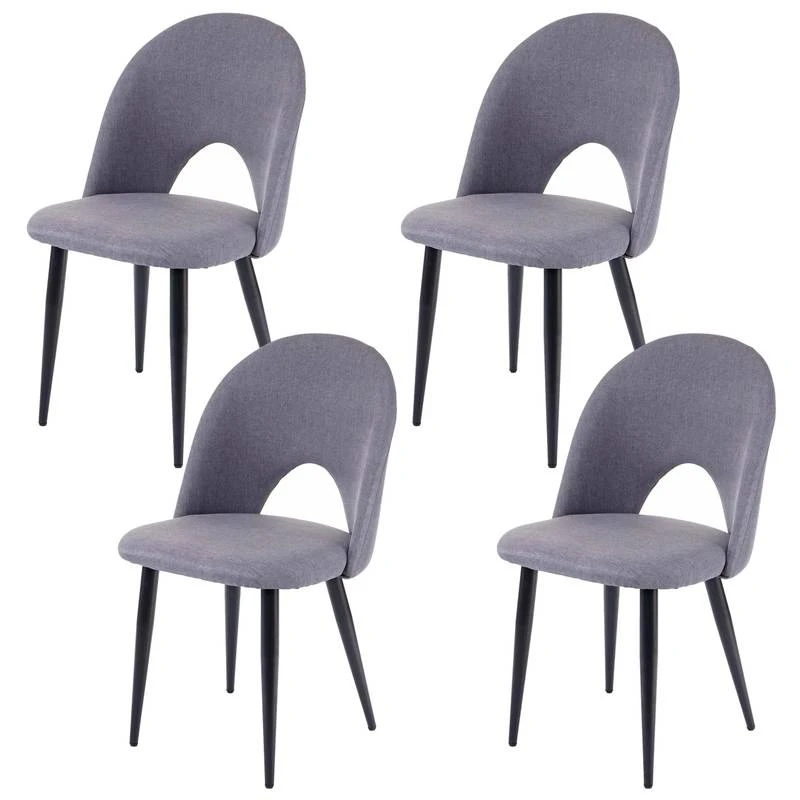 Chaise Capitonnée HWC-D73 (lot De 4) 2 Chaise Capitonnée HWC-D73 (lot De 4) – Image 2