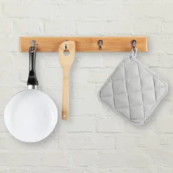 2x Porte-manteaux Patères 4 Crochets -Promos Déco Vestiaire Boutique 7b5b511a82964e6d82c3b324708ab2c7