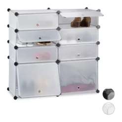 Meuble à Chaussures 8 Compartiments -Promos Déco Vestiaire Boutique 7c2e16ae7bcd4dcd93449356fda6ce10