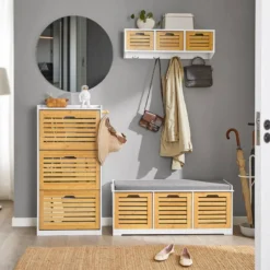 Armoire à Chaussures FSR108-W -Promos Déco Vestiaire Boutique 7ca7feafdfa54c61a025aa15d022ac7e