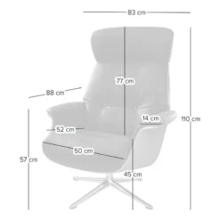 Fauteuil Relax Anderson I -Promos Déco Vestiaire Boutique 8000017557 230328 500 SKETCH DETAILS P000000008000017557 sketch