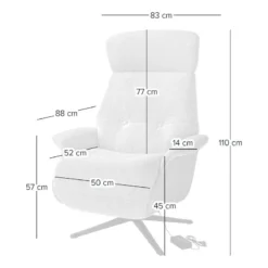 Fauteuil Relax Anderson III -Promos Déco Vestiaire Boutique 8000017559 230328 500 SKETCH DETAILS P000000008000017559 sketch