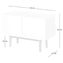 Meuble à Chaussures LINDHOLM -Promos Déco Vestiaire Boutique 8000024235 230728 500 SKETCH DETAILS P000000008000024235 sketch