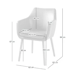 Chaise à Accoudoirs NICHOLAS L -Promos Déco Vestiaire Boutique 8000029663 230912 500 SKETCH DETAILS P000000008000029663 sketch