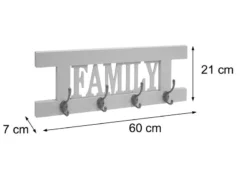 Vestaire Mural HWC-C60 Shabby (2-pièces) -Promos Déco Vestiaire Boutique 8344080ad11a4ce6887007c4a69353ec