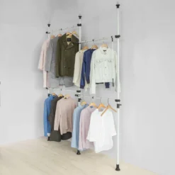 Télescope Porte-manteaux KLS03-SCH -Promos Déco Vestiaire Boutique 857a3ec03f34436b86f41484b74990c5