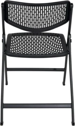 Lot De 4 Chaises Pliables SABA (Noir) -Promos Déco Vestiaire Boutique 884b360093704147b948b513e263fc08