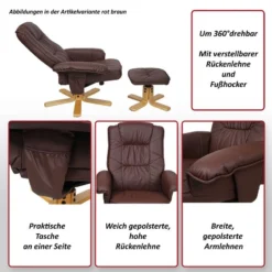 Fauteuil Relax H56 Avec Repose-pied 11 Fauteuil Relax H56 Avec Repose-pied -Promos Déco Vestiaire Boutique 88b74f8792ae46d0a15c7797e28141e4