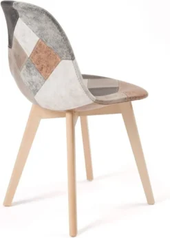 Chaise Patchwork NADA (lot De 2) -Promos Déco Vestiaire Boutique 8dee5197bac34c61963a92f761ab14c4