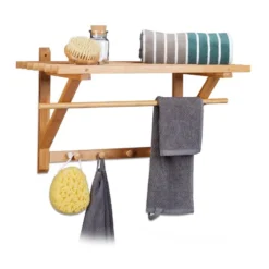 Étagère Porte-serviette Murale -Promos Déco Vestiaire Boutique 8e210c4a19114b88a03fcdbea6293243