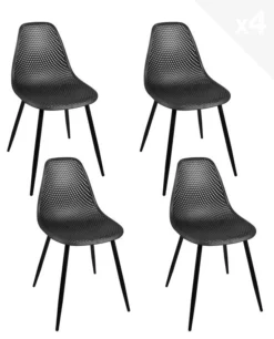 Chaise De Cuisine OTA (lot De 4) -Promos Déco Vestiaire Boutique 8e97899e66724e9d943199b1cfa84a17