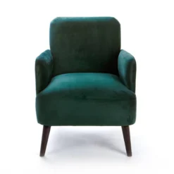 Fauteuil Rétro Velours Vert Forêt -Promos Déco Vestiaire Boutique 8f3b3bdf1ccb43ba80255222e4834fbf