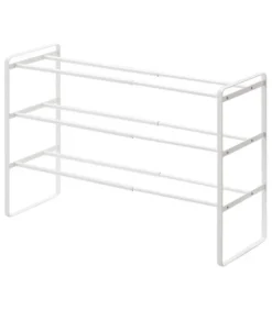 Yamazaki Etagère à Chaussures Noire Extensible