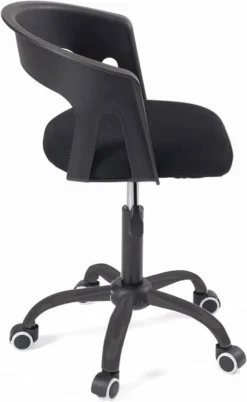 KAYELLES Chaise Bureau AYA (noir Marron) -Promos Déco Vestiaire Boutique 929698214c2d4f09a87bff64a9d0f8bc