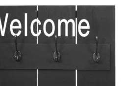 Vestaire Murale HWC-C89 Welcome Shabby -Promos Déco Vestiaire Boutique 987ddb4f450543ed91e53b2065c52297