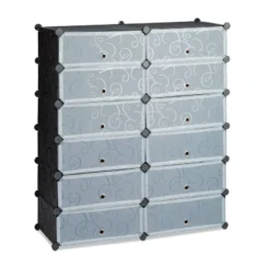 Meuble à Chaussures Avec 12 Casiers