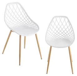 Lot De 2 Chaises Warschau Plastique