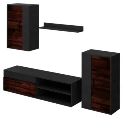 Paroi Murale Berno OldStyle Foncé(4 él.)