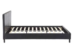 Lit Lina - 140 X 190 Cm - Noir -Promos Déco Vestiaire Boutique 9c4d0a252f6646bc802b7a63df436c9d