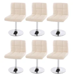 Chaise Capitonnée Kavala (lot De 6)