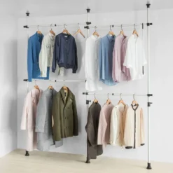 Télescope Porte-manteaux KLS03-SCH -Promos Déco Vestiaire Boutique a118a862423c46a28fb745c3ba7af4a2