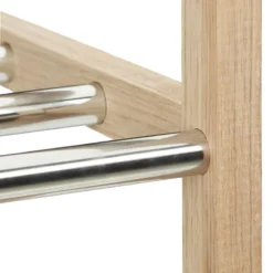 Étagère à Chaussures Noyer 6 Paires -Promos Déco Vestiaire Boutique a1581fff884646d7a4582d57ce7ae7d2